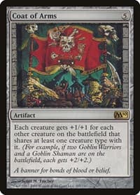 Coat of Arms - Magic 2010 (M10) - Magic: The Gathering card
