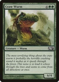 Craw Wurm - Magic 2010 (M10) - Magic: The Gathering card