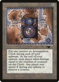 Armageddon Clock - Antiquities - Magic: The Gathering card