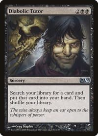 Diabolic Tutor - Magic 2010 (M10) - Magic: The Gathering card