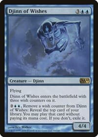 Djinn of Wishes - Magic 2010 (M10) - Magic: The Gathering card