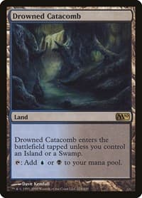 Drowned Catacomb - Magic 2010 (M10) - Magic: The Gathering card