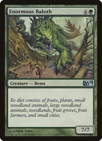 Enormous Baloth - Magic 2010 (M10) - Magic: The Gathering card