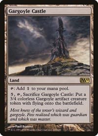 Gargoyle Castle - Magic 2010 (M10) - Magic: The Gathering card