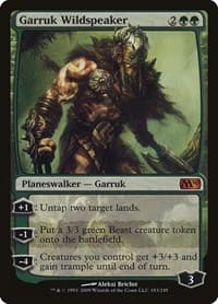 Garruk Wildspeaker - Magic 2010 (M10) - Magic: The Gathering card