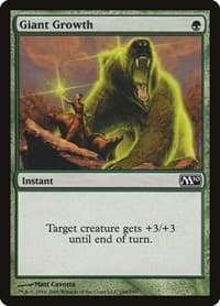 Giant Growth - Magic 2010 (M10) - Magic: The Gathering card