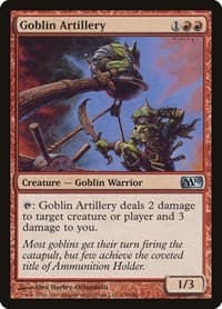 Goblin Artillery - Magic 2010 (M10) - Magic: The Gathering card