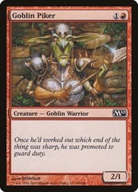 Goblin Piker - Magic 2010 (M10) - Magic: The Gathering card