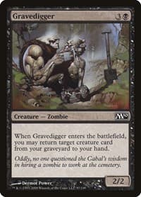 Gravedigger - Magic 2010 (M10) - Magic: The Gathering card