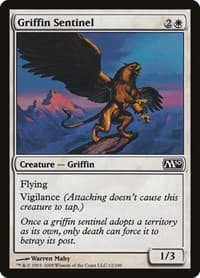 Griffin Sentinel - Magic 2010 (M10) - Magic: The Gathering card