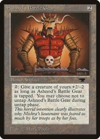 Ashnod's Battle Gear - Antiquities - Magic: The Gathering card