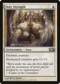 Holy Strength - Magic 2010 (M10) - Magic: The Gathering card