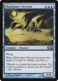Illusionary Servant - Magic 2010 (M10) - Magic: The Gathering card