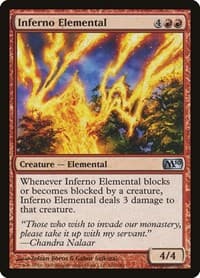 Inferno Elemental - Magic 2010 (M10) - Magic: The Gathering card