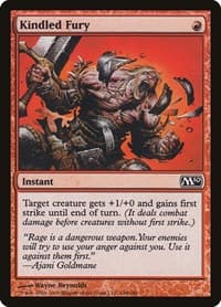 Kindled Fury - Magic 2010 (M10) - Magic: The Gathering card