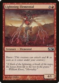 Lightning Elemental - Magic 2010 (M10) - Magic: The Gathering card