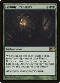 Lurking Predators - Magic 2010 (M10) - Magic: The Gathering card