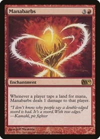 Manabarbs - Magic 2010 (M10) - Magic: The Gathering card