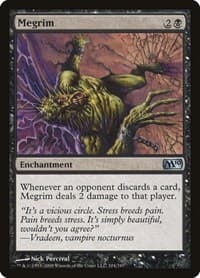 Megrim - Magic 2010 (M10) - Magic: The Gathering card