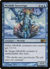 Merfolk Sovereign - Magic 2010 (M10) - Magic: The Gathering card