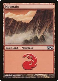 Mountain (242) - Magic 2010 (M10) - Magic: The Gathering card