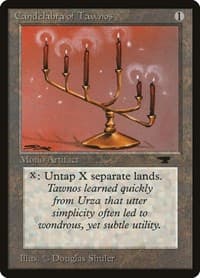 Candelabra of Tawnos - Antiquities - Magic: The Gathering card