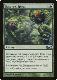 Nature's Spiral - Magic 2010 (M10) - Magic: The Gathering card