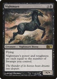 Nightmare - Magic 2010 (M10) - Magic: The Gathering card