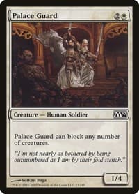 Palace Guard - Magic 2010 (M10) - Magic: The Gathering card