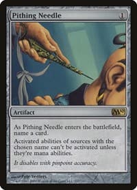 Pithing Needle - Magic 2010 (M10) - Magic: The Gathering card