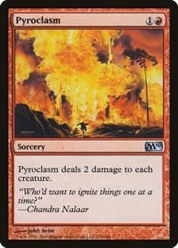 Pyroclasm - Magic 2010 (M10) - Magic: The Gathering card