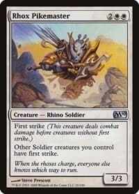 Rhox Pikemaster - Magic 2010 (M10) - Magic: The Gathering card