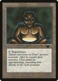 Clay Statue - Antiquities - Magic: The Gathering card