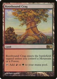 Rootbound Crag - Magic 2010 (M10) - Magic: The Gathering card