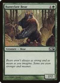 Runeclaw Bear - Magic 2010 (M10) - Magic: The Gathering card