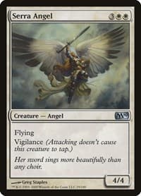 Serra Angel - Magic 2010 (M10) - Magic: The Gathering card