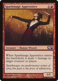 Sparkmage Apprentice - Magic 2010 (M10) - Magic: The Gathering card