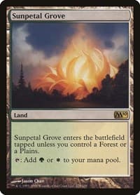 Sunpetal Grove - Magic 2010 (M10) - Magic: The Gathering card
