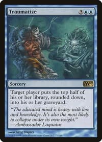 Traumatize - Magic 2010 (M10) - Magic: The Gathering card