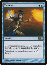 Twincast - Magic 2010 (M10) - Magic: The Gathering card