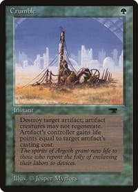Crumble - Antiquities - Magic: The Gathering card