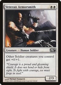 Veteran Armorsmith - Magic 2010 (M10) - Magic: The Gathering card