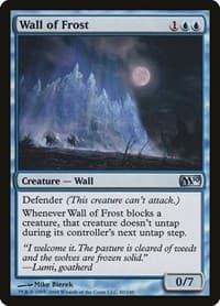 Wall of Frost - Magic 2010 (M10) - Magic: The Gathering card