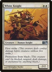 White Knight - Magic 2010 (M10) - Magic: The Gathering card