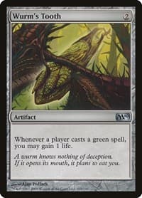 Wurm's Tooth - Magic 2010 (M10) - Magic: The Gathering card