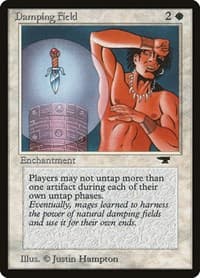 Damping Field - Antiquities - Magic: The Gathering card