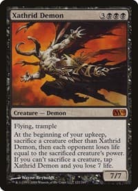 Xathrid Demon - Magic 2010 (M10) - Magic: The Gathering card
