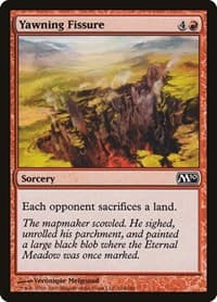 Yawning Fissure - Magic 2010 (M10) - Magic: The Gathering card