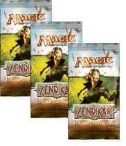 Zendikar - 3x Booster Packs (draft set) - Zendikar - Magic: The Gathering card