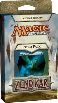 Zendikar - Intro Pack - Blue - Unstable Terrain - Zendikar - Magic: The Gathering card